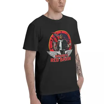 Surematu Red Baron Õhu Näita trükitud liiga meeste t-särk camiseta hombre goth tee streetwear
