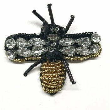 Rõivas aksessuaar tikandid beaded mesilaste embroideried plaastrid riided PA-3310