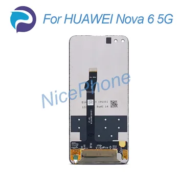Näiteks HUAWEI Nova 6 5G LCD Ekraan + Touch Digitizer Ekraan 2400*1080 WLZ-AN00, WLZ-TN00 Nova 6 5G LCD Ekraan