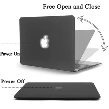 Apple Macbook Air 13/11 Programm/Pro 13/15/Macbook Valge A1342 Sülearvuti Puhul Kõva Kest Protector Juhul+Klaviatuuri Kate+ Ekraani Kaitsekile