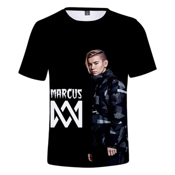 Marcus&Martinus 3D Trükitud T-särgid, Naiste/Meeste Suvel Lühikese Varrukaga T-särgid 2019 Hot Müük Casual Fashion Streetwear T-Särgid