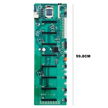 B85 In-line BTC PCIE 8x Multi Graafika Emaplaadi Minu Pardal Mälu, Integreeritud Liides, Madal voolutarve PC Arvuteid