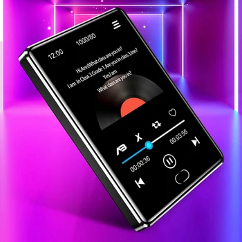 Muusika Mängija Ja 2,5-Tolline MP4 Full Screen Bluetooth Muusika Mängija Tsingi Sulam Välise Kadudeta Mp4 Vajutage Ekraani Funktsioon
