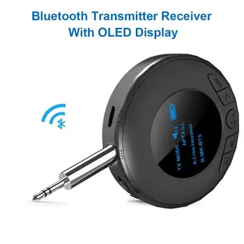 B3 OLED Wireless Audio Transmitter 5.0 Bluetooth Vastuvõtja TV PC Headset Audio Stereo Kõlar Support TX Režiim Ja RX-Režiim