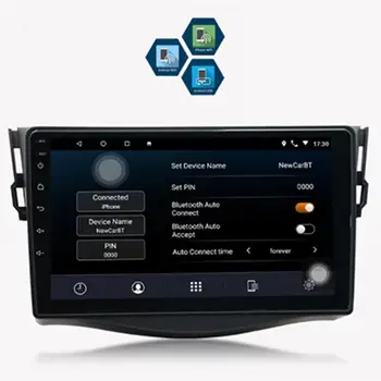 60% Dropshipping!!9 Tolline HD autoraadio DVD-GPS-Navigation-Mängija Toyota RAV4 07-11 Android 10.0