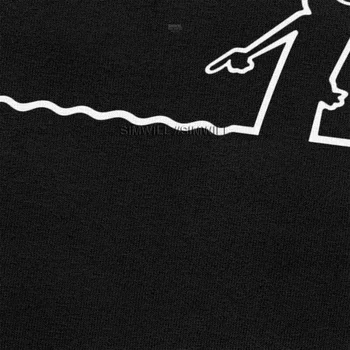Naljakas La Linea Tshirts Mehed Cartoon Tees Top Puuvillased T-Särgid, Lühikesed Varrukad Animatsioon, Komöödia, T-särgid Kingitus Merch