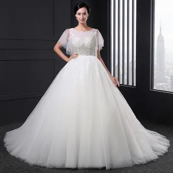 SL009 rüü de mariee princesse de luxe kristall profileerimine düğün parti elbise pluss suurus vestido de novia sirena spagetid rihm