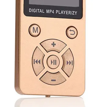T1 Traadita Kerge MP3 MP4 Pleier Koos Ekraani Ultra-õhuke Kaasaskantav Mini Player Reguleeritav Režiimi Nupp Tüüp