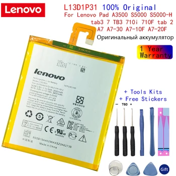 Originaal Lenovo L13D1P31 Aku Lenovo Pad A3500 S5000 S5000-H tab3 7 TB3 710i 710F tab 2 A7 A7-30 A7-10F A7-20F Aku