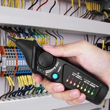 AVD06 Mitte-Kontakti Pinge Detektor Näitaja Elukutse Nutikas Pliiats Live Test / Faasi Soon Murdepunkti PCI Pidevuse Tester