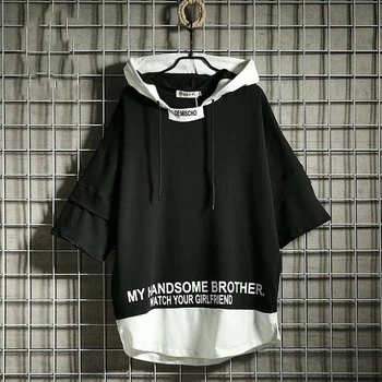 Casual Hiina Trükitud Meeste T-Särgid, Hip-Hop Mees Tops Tees Streetwear Suvel Harajuku Jaapani High Street T-Särgid Poistele