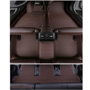 Kohandatud eriline auto põranda matid Mercedes Benz R-class 6 7 istekohti W251 2018-2006 veekindel vastupidav auto vaibad