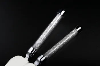 Isikliku Kristall Teemant Pulm Kook, mis Teenindavad Komplekt pulm nuga, pizza nuga