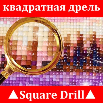 MTEN 5D DIY Diamond Maali Silma Liblikas Täis Ruut/Ring Diamond Drill Tikandid Lilled Mosaiik Tuba Decor
