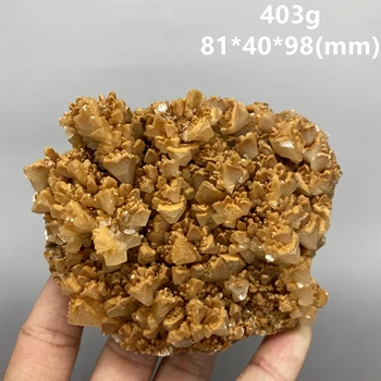 Suur! looduslik Oranž Kaltsiit mineraal-näidis kivide ja kristallide tervendav kristallid kvarts kivid tasuta shipping