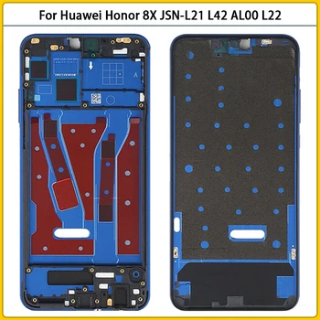 Näiteks Huawei Honor 8X JSN-L21 L42 AL00 L22 Lähis-Frame Housing Eesmise Puutetundlikku Plaanseib LCD Toetab Metal Ees Raami Asendada