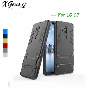 SFor Juhul LG G7 Pehmest Silikoonist Kate + Plastik Jalg Tagasi Juhul LG G7 Telefon Coque Jaoks LG G7 G710 Capa 6.1