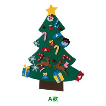 Tundsin Jõulupuu Seina Riputamise Võltsitud Xmas Tree jõulukaunistused Kodu Uue Aasta Kaunistused 2021 Lapsed Kodus Navidad DIY