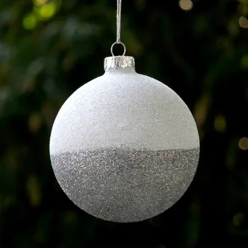 100tk/pakk Läbimõõt=8cm Pulber Dekoratiivne Klaas Christmas Ball Klaas Maailmas Kooli Akna Pulm Teenetemärgi jõulupüha