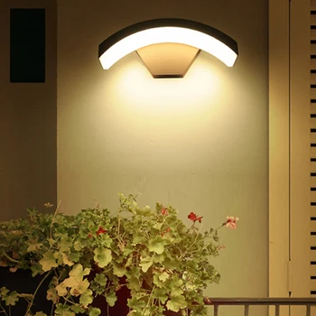 24W Väljas liikumisanduriga LED Veranda Lamp Koos PIR Liikumisandur Veekindel Aed seinavalgusti Villa Hotel Koridori Seina Lambid