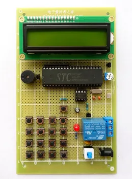 (lahtiselt) elektroonilise kombinatsioonlukk 51 mikrokontrolleri STC89C52 universaalne plaat tootmise elektroonikahuvilistele home kit
