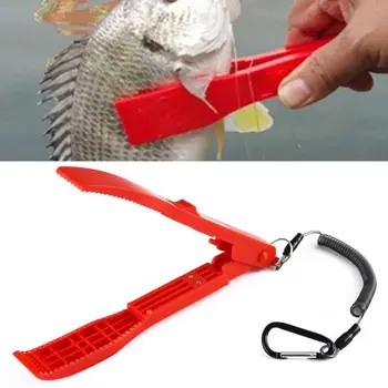 1 Tükk Portable Plastikust Kala Kontrolli Tangid Värvi Kala Kontrolli Käega Rihm Kalapüügi Clip Kalapüügi Vahendiks