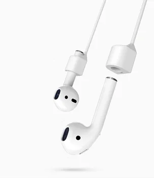 Anti-Kadunud Silikoon Kõrvaklapid Trossi Hoidik-Kaabli Apple iphone X 8 7 AirPods Traadita Bluetooth Kõrvaklappide Kaela Rihm, Juhe String