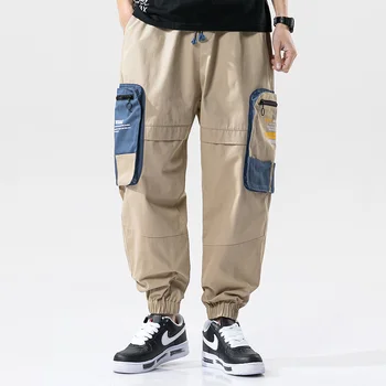 2020. aasta Uus Cargo Püksid Lahti Joggers Mehed pantalones hombre Suur Tasku tunked Meeste Vabaaja Püksid Suurus Hip-Hop Streetwear