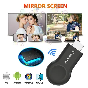 Mirascreen E8 Miracast Wireless Dongle TV Stick AirPlay, DLNA Sama Peegeldamine Ekraan Seade 1080P WIFI Ekraan Vastuvõtja