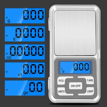 Ultra Slim Tasku Ehted Kaalu Skaala Tasakaal Elektroonilise Grammi Skaala RERI889
