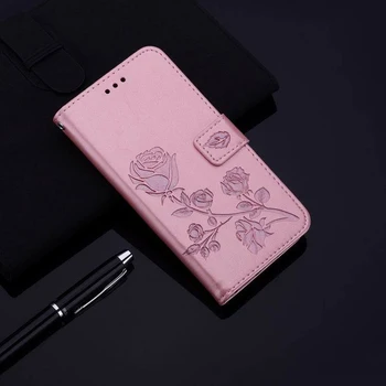Näiteks Huawei P9 lite Mini Y6 Pro 2017 SLA-L02 SLA-L22 Rahakoti Juhul Kvaliteetsed Nahast Flip Telefon Kest Kaitsva Katte Funda