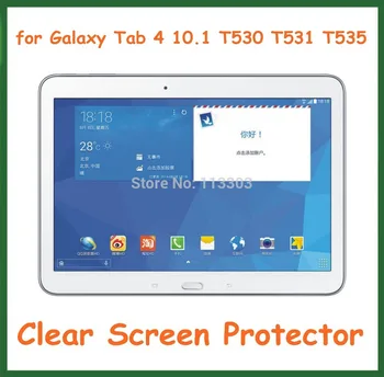 20pcs Ultra Clear Screen Protector kaitsekile Samsung Galaxy Tab 4 10.1