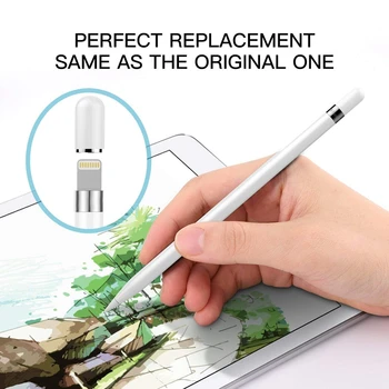 Netic ühise Põllumajanduspoliitika Apple Pliiats, netic Asendamine Kaitsev Kate iPad Pro Pencil - Valge 1tk