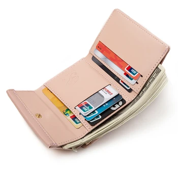 Brändi Disainer Väikesed Taskud Naiste Nahast Telefon Rahakotid Naiste Lühike Tõmblukk Coin Rahakotid Raha Krediitkaardi Omanikud Sidur Kotid