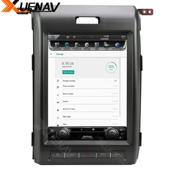 XUENAV 12.1 Tolline Vertikaalne Ekraan 2Din Android Auto DVD-TV Mängija-Ford F150 2011-2013 Auto Navigation Multimeedia Mängija, WIFI