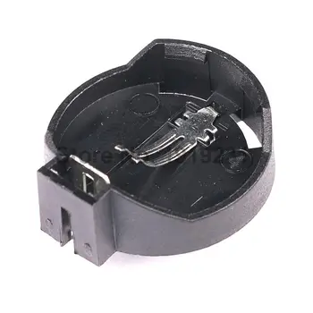 20PCS CR2032 2032 Battery Button Cell Coin Holder Socket Case Black