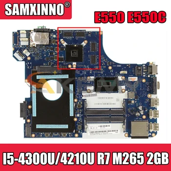 Akemy AITE1 NM-A221 Lenovo ThinkPad E550 E550C Sülearvuti Emaplaadi 00HT588 CPU I5 4300U/4210U GPU R7 M265 2GB Tööd