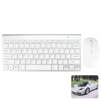 2.4 G Wireless Klaviatuur Ja Hiir Tulus Mini Klaviatuur, Hiir Combo Komplekt Sülearvuti Sülearvuti Mac Lauaarvuti, Arvuti Smart TV