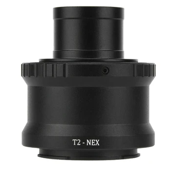 Alumiinium Objektiivi Adapter T2-NEX 1.25 Tollise Teleskoobiga Mount Adapter Rõngas Mount Sony NEX Kaamera Objektiivi Omanik