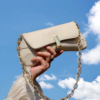 Prantsuse niši kotid välis-stiilis naiste mood 2020 uus fashion web kuulsus crossbody kott keti ühe õla kaenla all kott