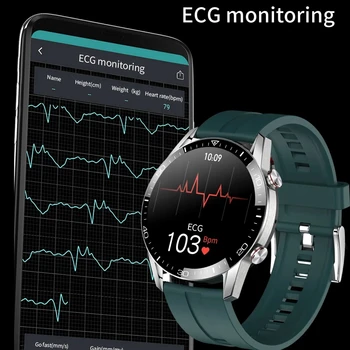 EKG Smart Watch Mehed Bluetooth Kõne Äri Smartwatch 2021 Veekindel Android ja IOS Huawei Vaadata GT 2 Pika Aja Ooterežiimis+Kast