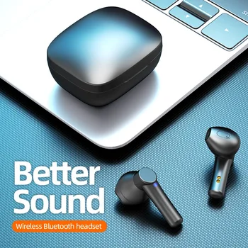 LED Digitaalne näidik Traadita Bluetooth-5.0 Kõrvaklapid Sport Earbuds Peakomplekt Hifi Heli, Handsfree Kõrvaklapid