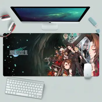 Final Fantasy Kummist Hiirt, Vastupidav Töölaud Mousepad Kummist XL Suur Gamer PC Klaviatuuri Laua Mat Takuo Arvuti Tablett Hiire matt