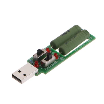 2021 Uus USB Takisti Elektroonilise Koormus w/Lüliti Reguleeritav 3 Praegune 5V Vastupanu Tester
