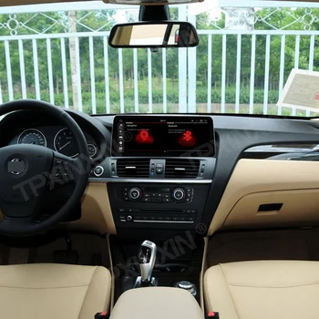 12.3 Tolli BMW X3 X4 F25 F26 Android 8G+128G Auto GPS Navigatsiooni Headunit Auto Stereo Raadio-magnetofon Mms-IPS