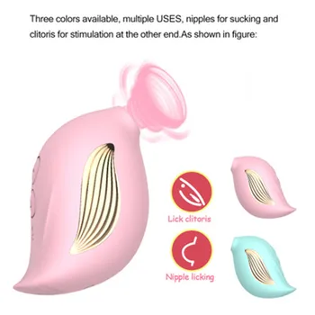 Uus Naiste g-spot vibraator masturbator USB keelega lakkuda hüpata muna massaaž imeda vibraator Ingel Lind amortisaator sugu masturbator