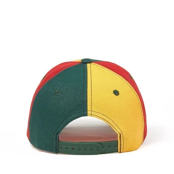 Hot Müüa Kolme Värvi, Kaardus Nokk või Korter Müts Snapback Puuvill Dome Mütsid Unisex Hip-Hip-Caps Baseball Cap Vikerkaar Casquette