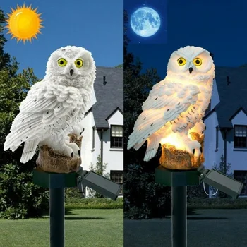 Väljas LED Solar Papagoi Öökull Valgus, IP65 Veekindel Maastiku Kujundusest Aed Lamp Rada Muru Lamp Terrass, Hoovis Aia Kaunistamiseks