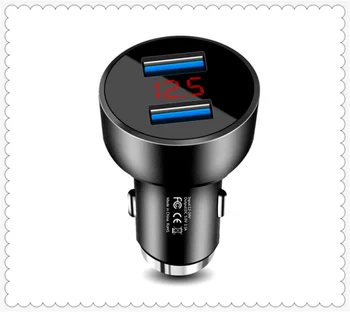 Auto USB-QC 3.0 Adapter, laadija LED Voltmeeter jaoks Suzuki Aerio Ciaz Ekvaatori Lugupidamise Forenza Forsa Grand