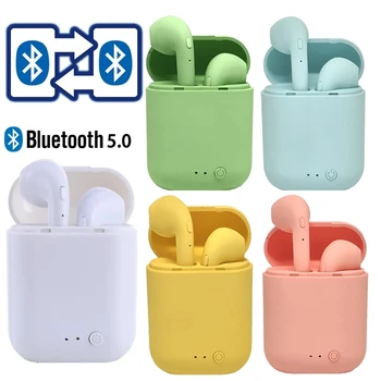 Mini TWS Traadita Kõrvaklapid 5.0 Bluetooth Kõrvaklapid Earbuds Peakomplektiga Juhtmeta Kõrvaklapid xiaomi iphone Laadimine Box